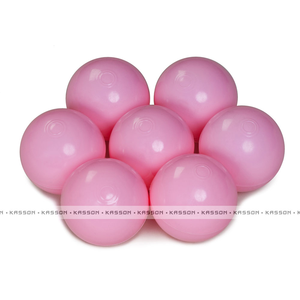 Цвет шариков: молочно-розовый