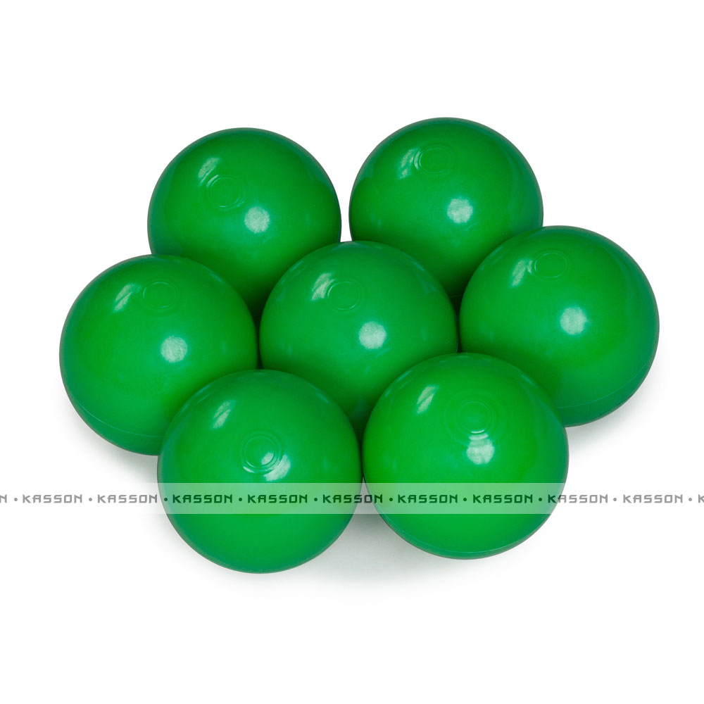 Цвет шариков: зеленый