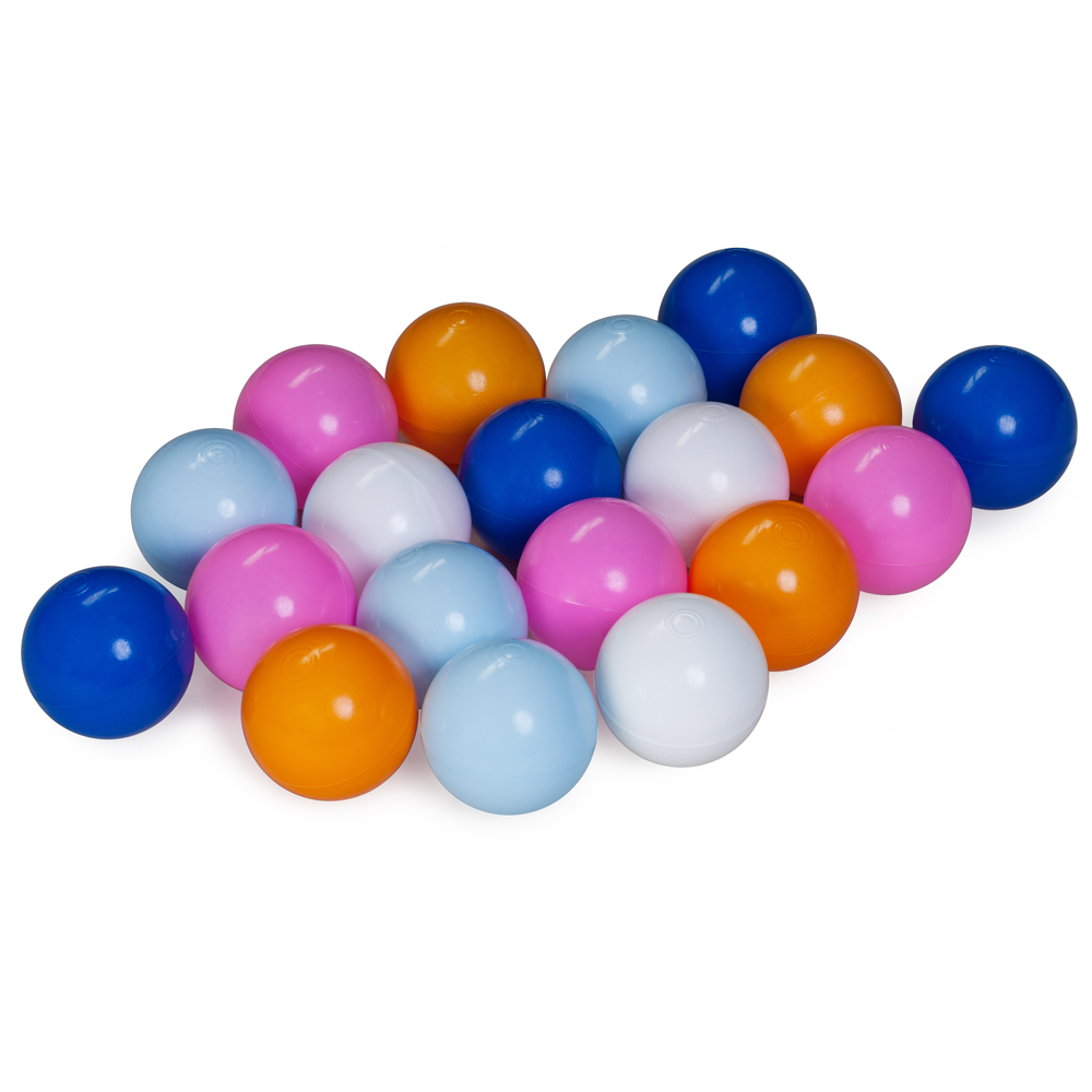 Balls for the dry pool, mix of 5th colors