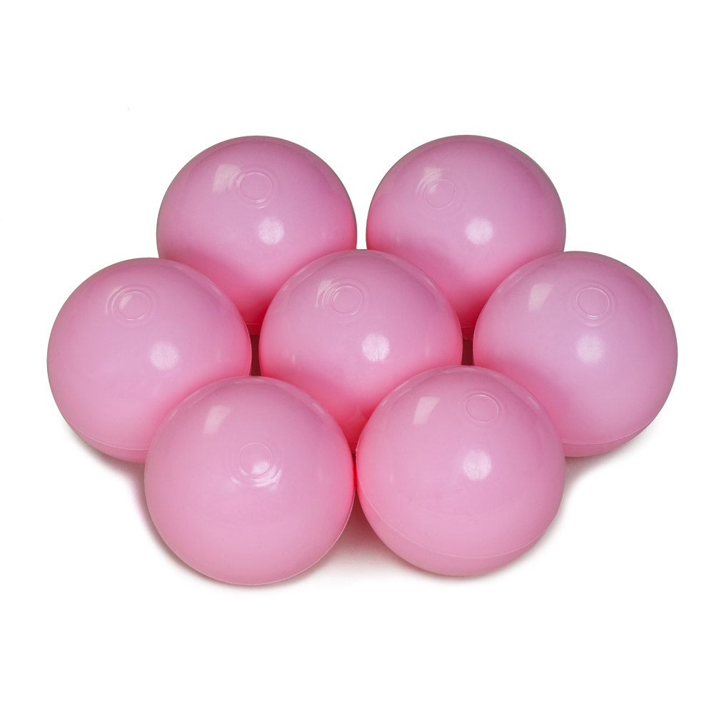 Color of the balls: milk pink