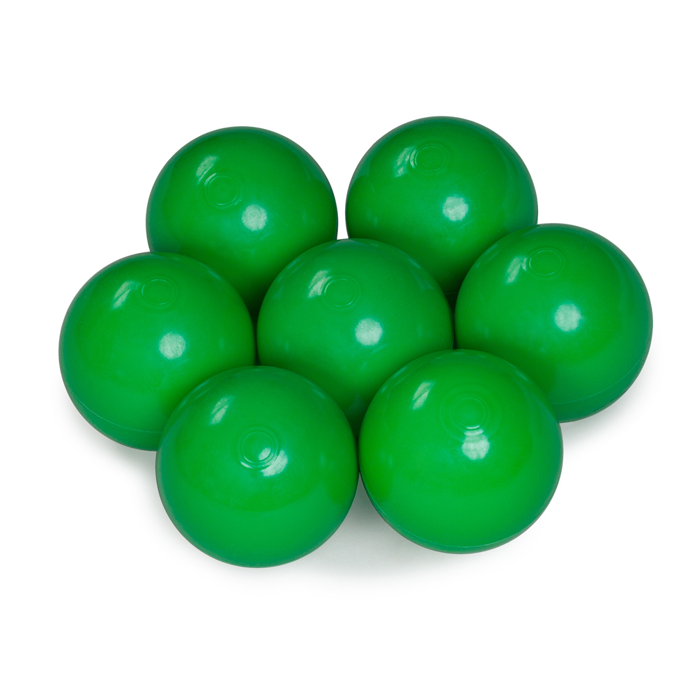 Color of the balls: green