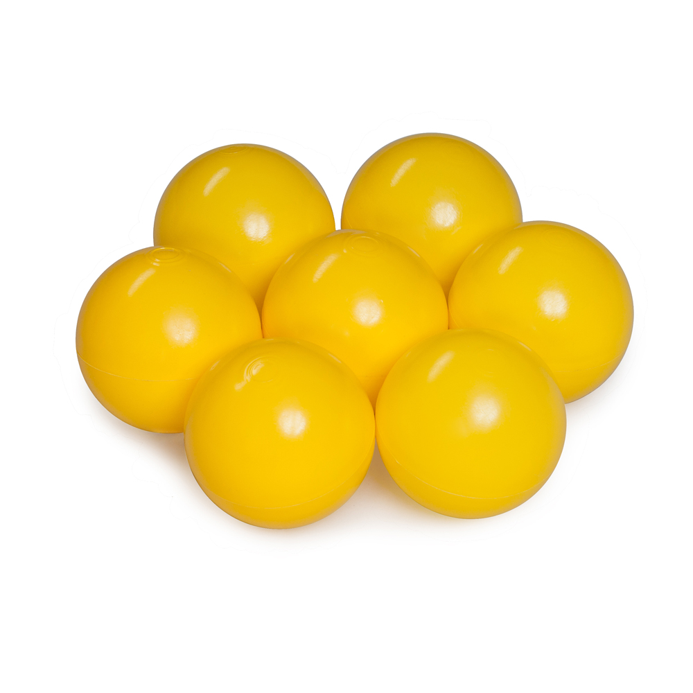 Color of the balls: yellow